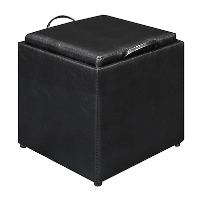 Convenience Concepts Designs4comfort Cushioned Ottoman