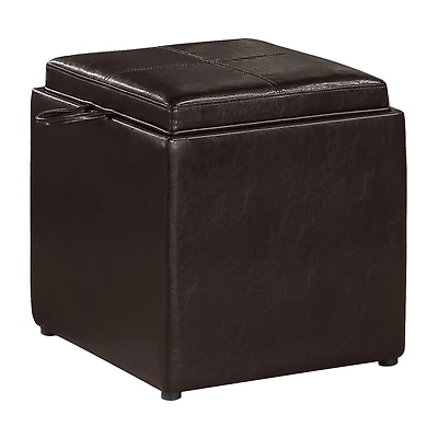 Convenience Concepts Designs4comfort Cushioned Ottoman
