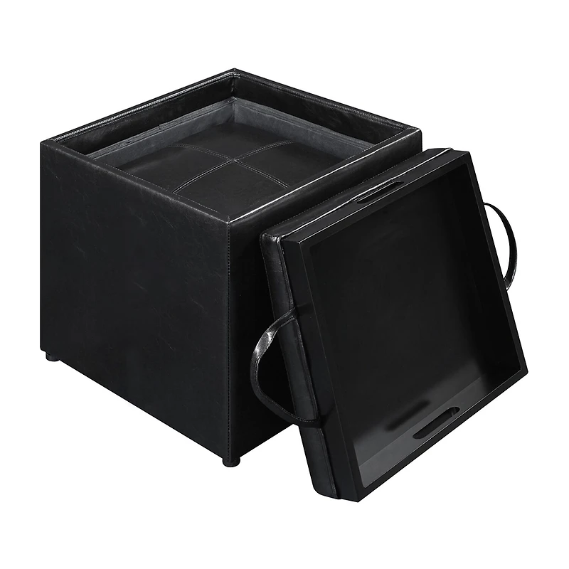 Convenience Concepts Designs4comfort Cushioned Ottoman