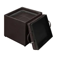 Convenience Concepts Designs4comfort Cushioned Ottoman