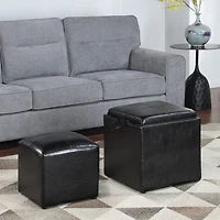 Convenience Concepts Designs4comfort Cushioned Ottoman