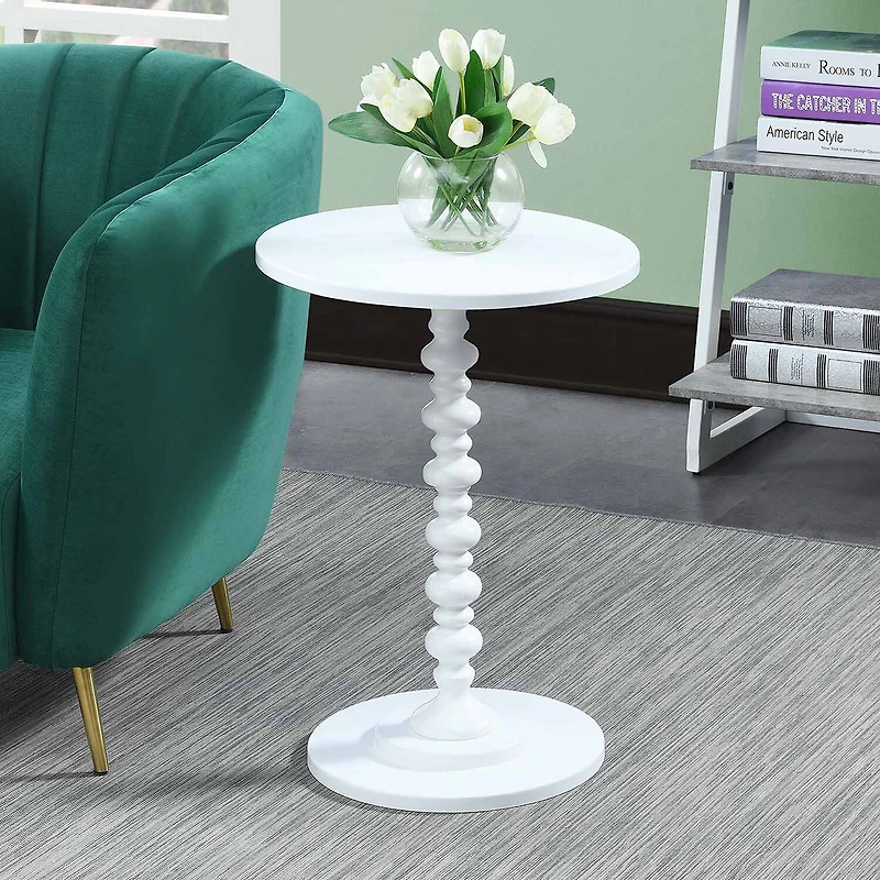 Palm Spindle End Table