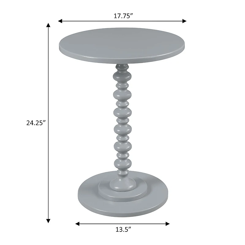 Palm Spindle End Table
