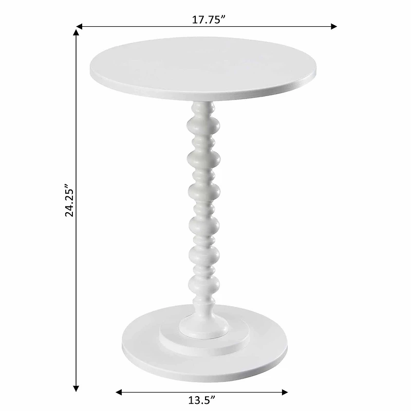 Palm Spindle End Table