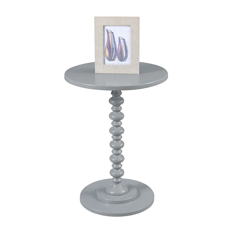 Palm Spindle End Table