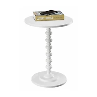 Palm Spindle End Table