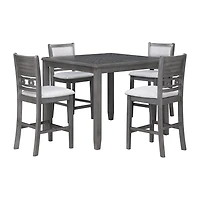Gia 5-pc. Square Dining Set