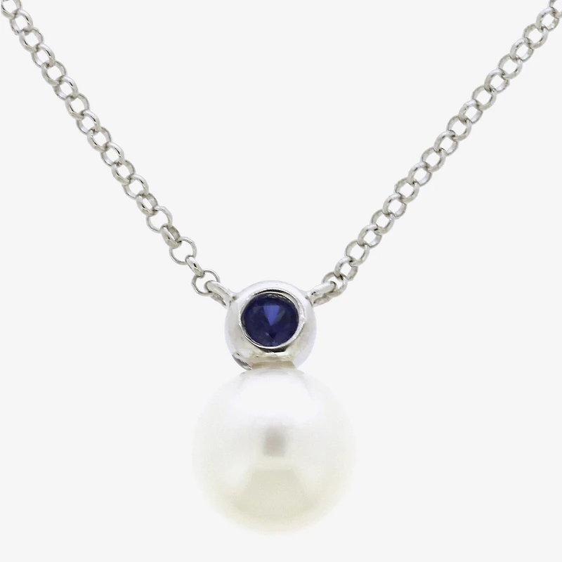 Womens White Cultured Freshwater Pearl Sterling Silver 3-pc. Jewelry Set