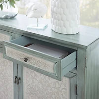 Linon Chemel 2-Drawer Console Table