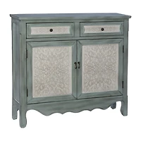 Linon Chemel 2-Drawer Console Table