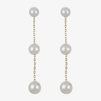 Cultured Freshwater Pearl Sterling Silver Earrings
