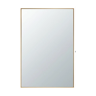 Safavieh 24" X 36" Rectangle Harlon Wall Mount Rectangular Mirror