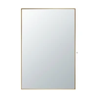 Safavieh 24" X 36" Rectangle Harlon Wall Mount Rectangular Mirror