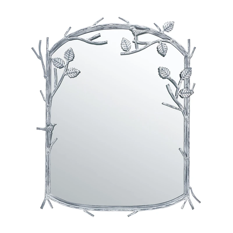 Safavieh 24" X 30.25" Silver Fayth Wall Mount Wall Mirror