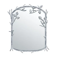 Safavieh 24" X 30.25" Silver Fayth Wall Mount Wall Mirror