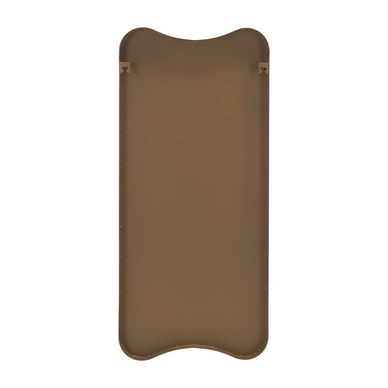Safavieh 14" X 31" Gold Hyla Wall Mount Wall Mirror