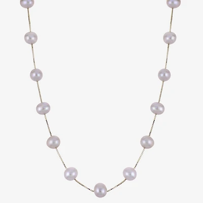 Womens Pink 17 Inch Strand Necklace