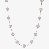 Womens Pink 17 Inch Strand Necklace