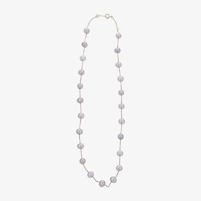 Womens Pink 17 Inch Strand Necklace