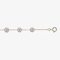 Womens Pink 17 Inch Strand Necklace