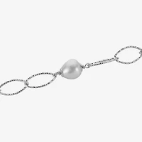 8.5-9Mm Cultured Freshwater Pearl Sterling Silver Necklace