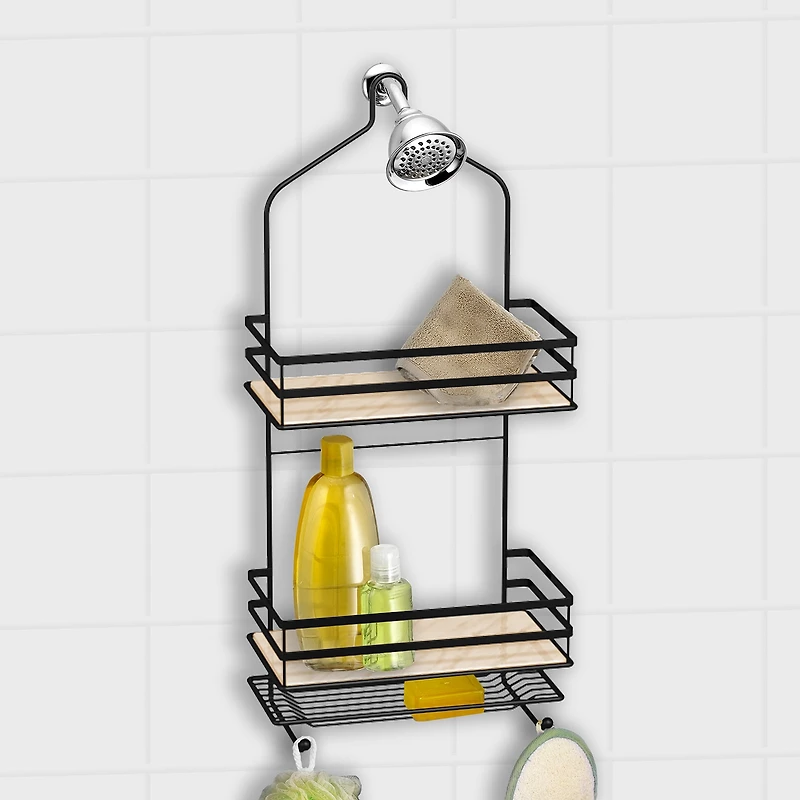 Popular Bath Woodbury Shower Bathtub Caddy