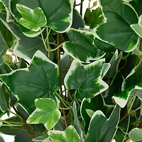 31.5'' Green and White Ivy Spring Floral Hanging Bush