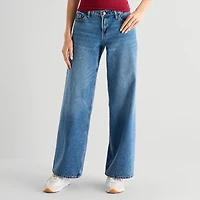 Arizona Womens Juniors Baggy Fit Jean