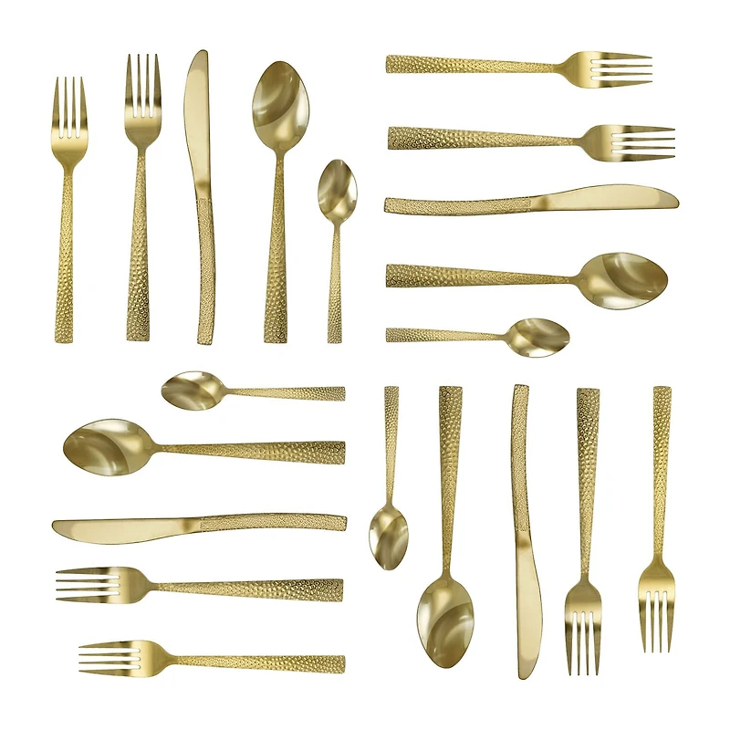 MegaChef Baily 20-pc. 18/10 Stainless Steel Flatware Set