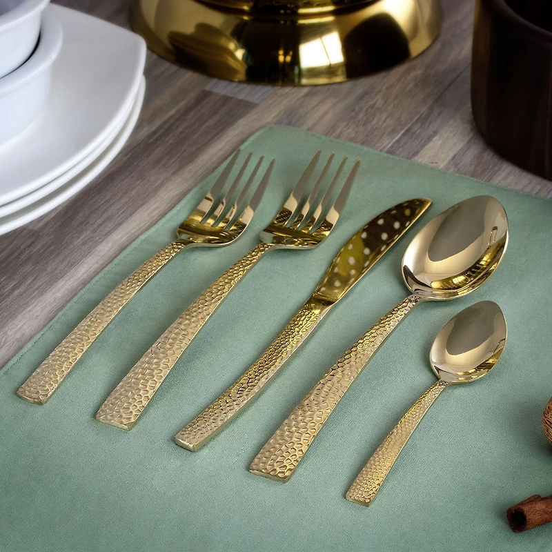 MegaChef Baily 20-pc. 18/10 Stainless Steel Flatware Set