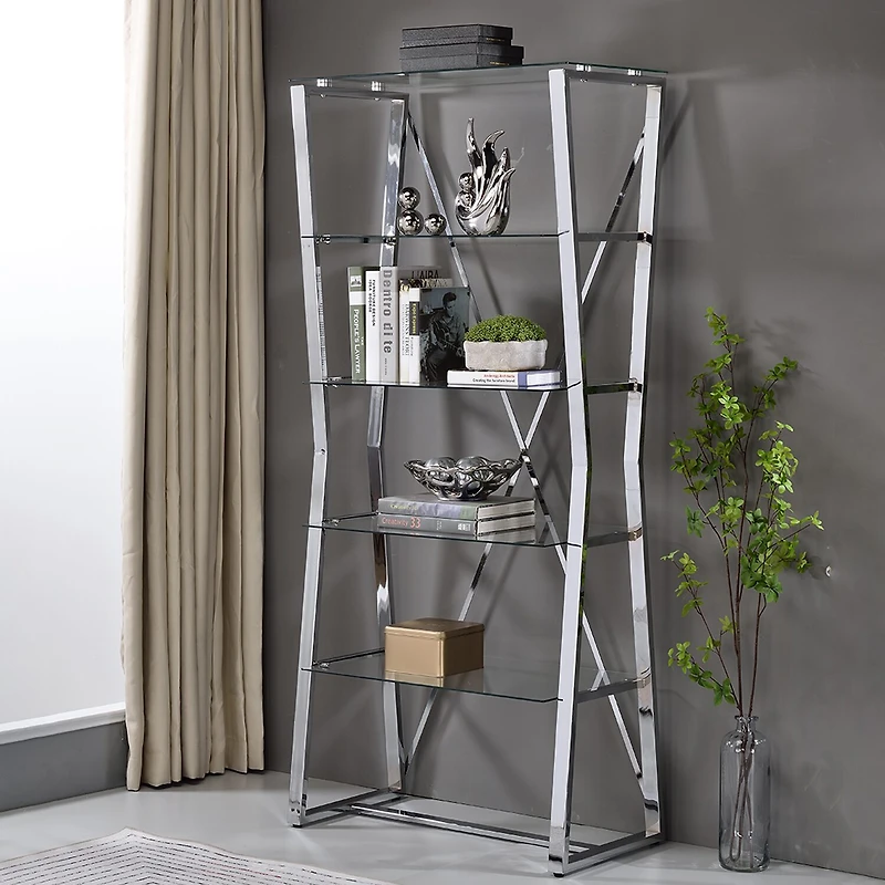 Furniture of America™ Goldwater Home Office Collection 5-Shelf Bookcase