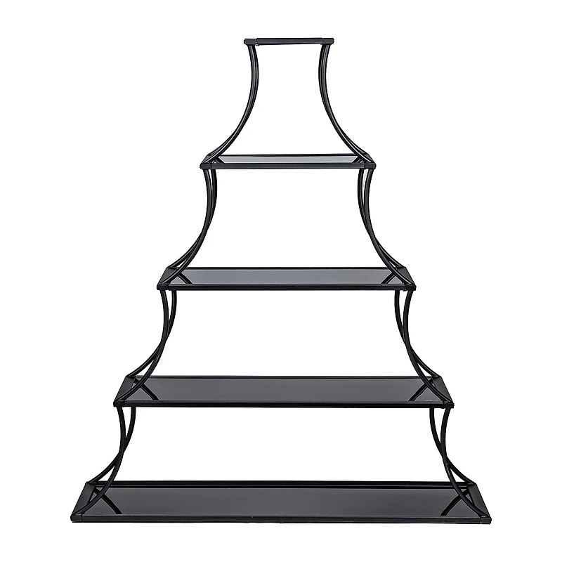 Meglin 5 Metal Shelf Bookcase