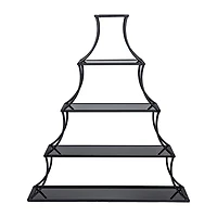 Meglin 5 Metal Shelf Bookcase