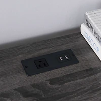 L-Shaped Storage Home Office Desk
