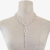 Liz Claiborne Womens 18 Inch Y Necklace