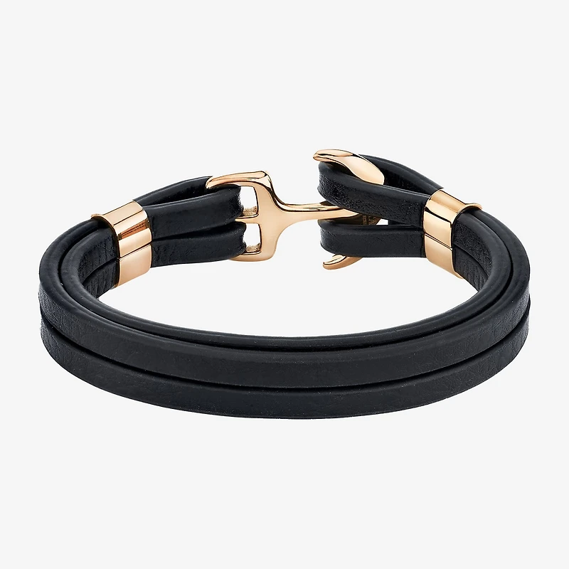 Mens Stainless Steel Strand Bracelet
