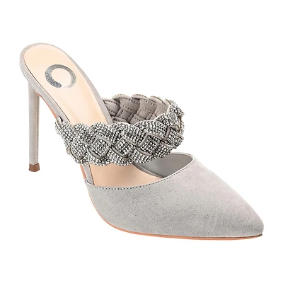 Journee Collection Hazzl Womens Pointed Stiletto Heel Pumps