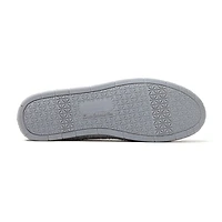 Dearfoams Rachel Marled Chenille Closed Back Womens Memory Foam Slip-On Slippers