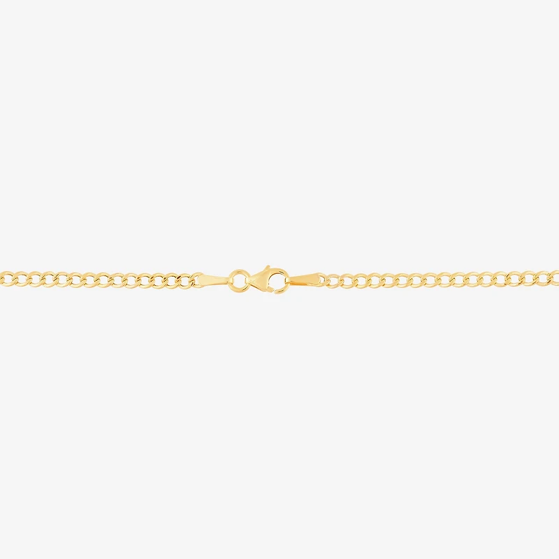 Gold Addiction Womens 14K Gold Heart 18 Inch Pendant Necklace
