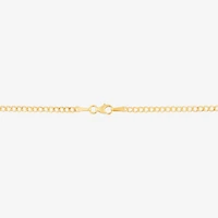 Gold Addiction Womens 14K Gold Heart 18 Inch Pendant Necklace