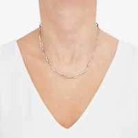Made in Italy Unisex Adult 14K Gold 18 Inch Link Necklace