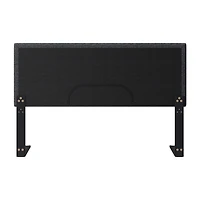 Boyd Sleep Queen Tufted Linen Headboard