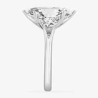 (G-H / Si1-Si2) Womens 3 3/4 CT. T.W. Lab Grown White Diamond 14K Gold Marquise 3-Stone Engagement Ring