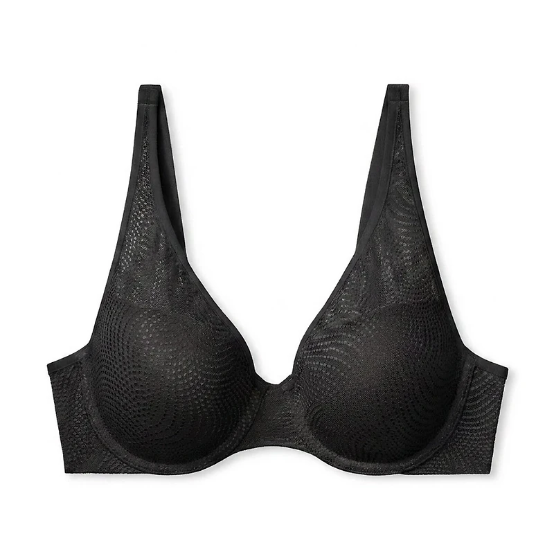 Warners Signature Support Dot Mesh Bra - WRW263PU07