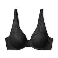 Warners Signature Support Dot Mesh Bra - WRW263PU07