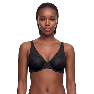 Warners Signature Support Dot Mesh Bra - WRW263PU07