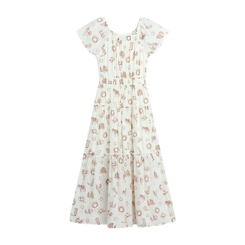 Byer California Girls Flutter Midi 2-pc. Dress Set