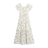 Byer California Girls Flutter Midi 2-pc. Dress Set