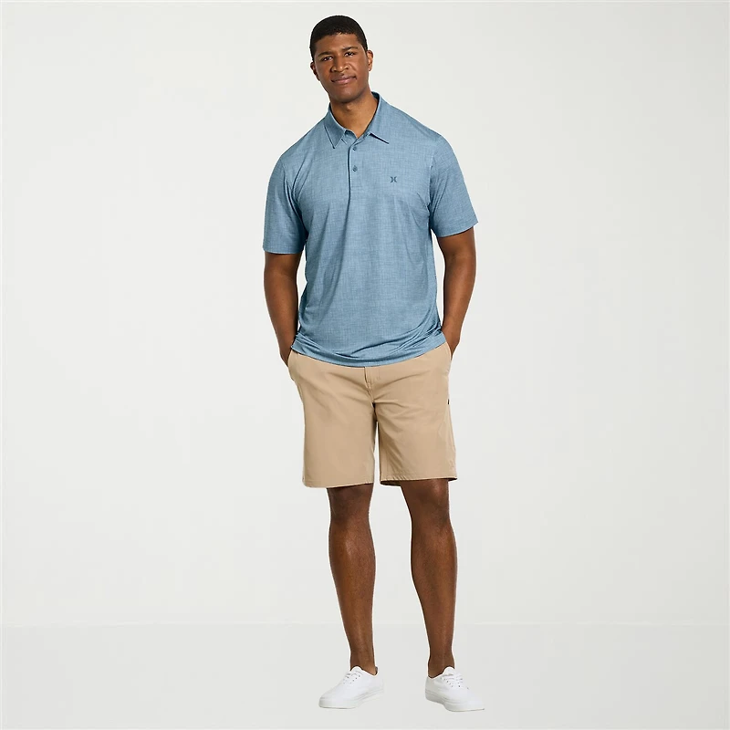 Hurley Big and Tall Mens Classic Fit Short Sleeve Polo Shirt