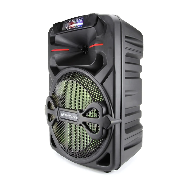 Emerson eds-1200 with 12" full frequency Portable Bluetooth Speaker